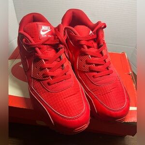 Nike air max 90 University red sneaker shoe size 12 men’s